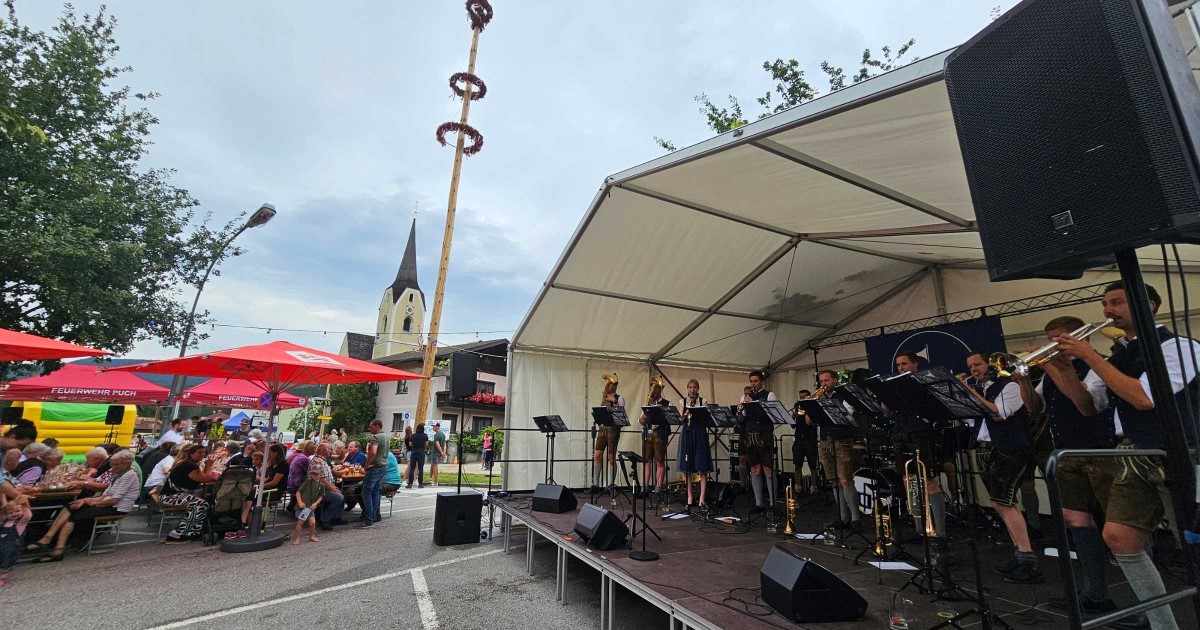 FF Puch Sommerfest mit Bojanska - Foto: TVB Puch